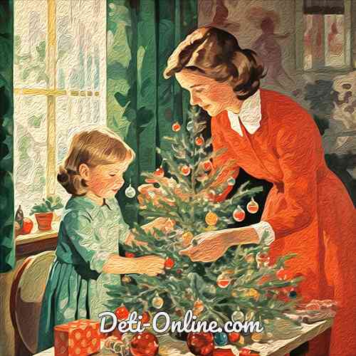 Рассказ Веселая елка читать онлайн, Валентина Осеева